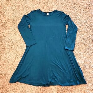 Old Navy long sleeve green dress size small